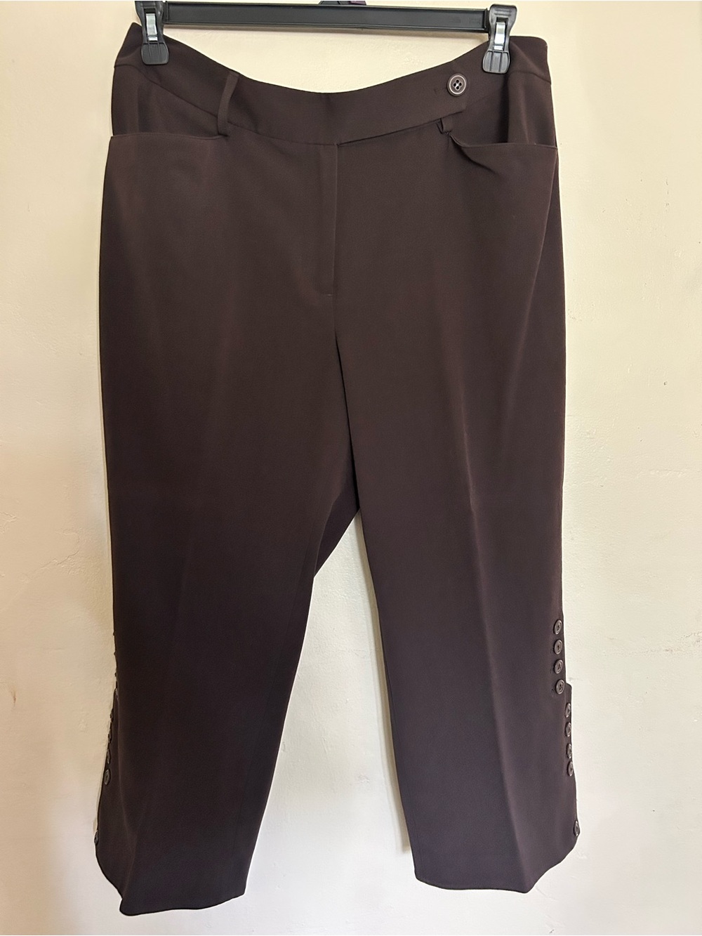 Lane Bryant Dark Brown Dress Pants